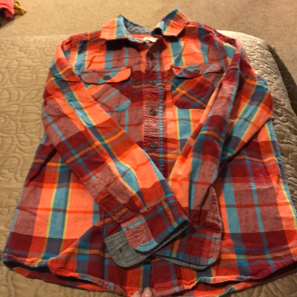 Boys Long sleeve button down